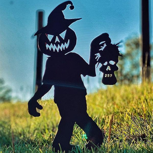 🔥45% OFF Last Day Sale -Cute Ghost Zombie-Metal Yard Art - BUY 3 FREE SHIPPING