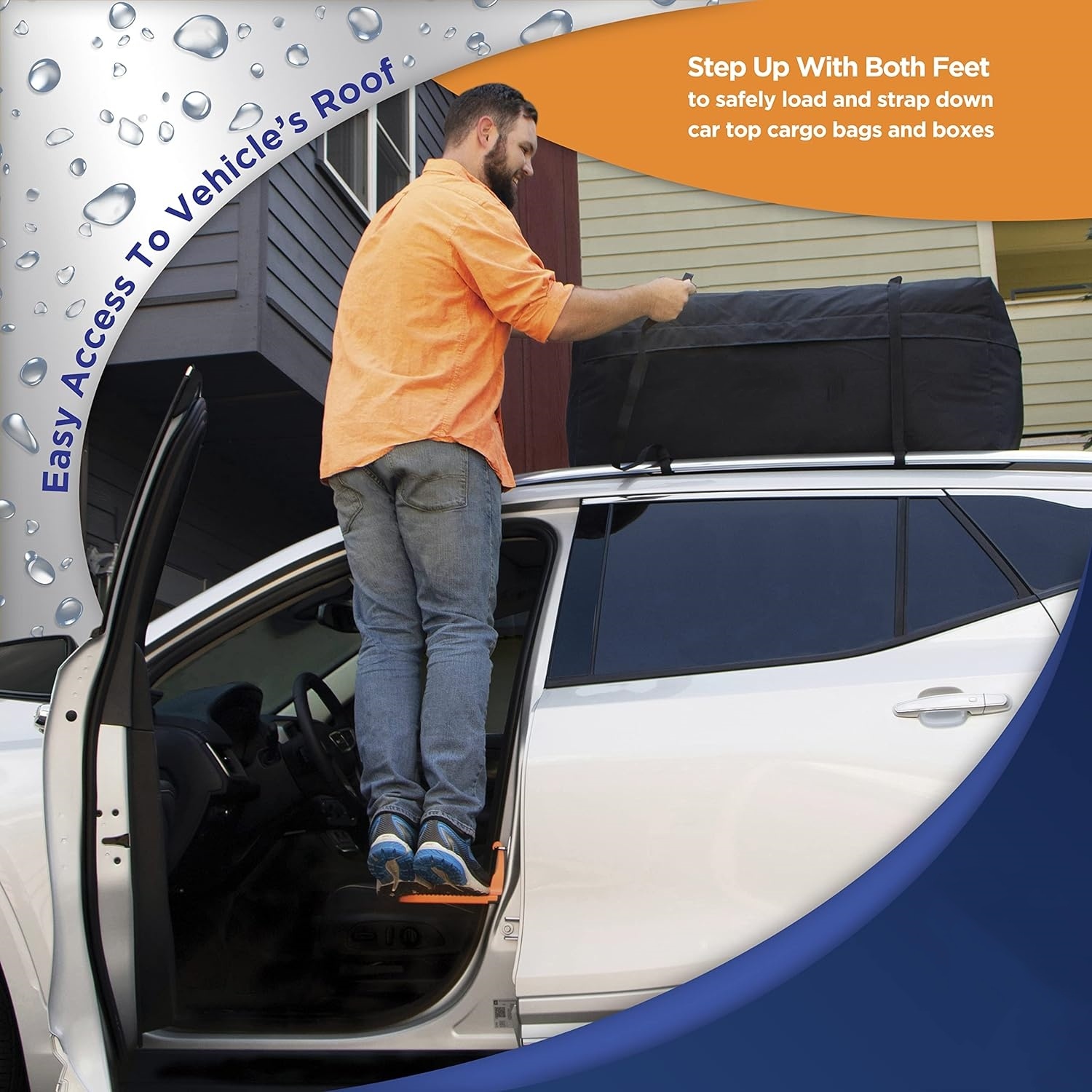 Car Roof Access As Seen On Shark Tank, Vehicle Door Step