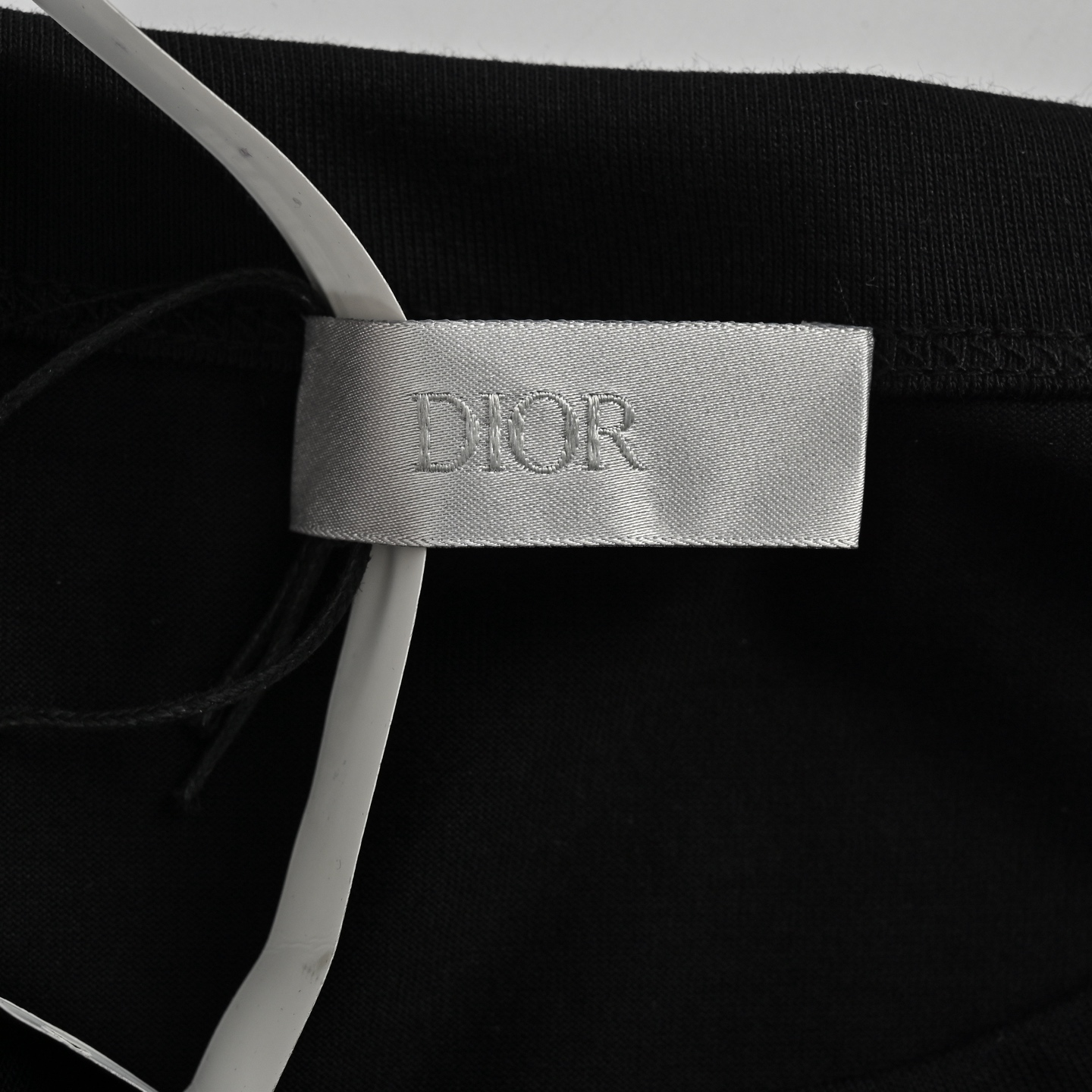 Dior patch logo embroidered short sleeves