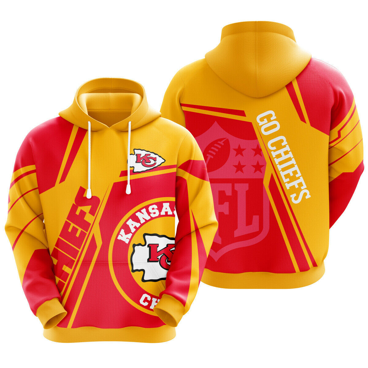 KANSAS CITY CHIEFS 3D HOODIE NOV06