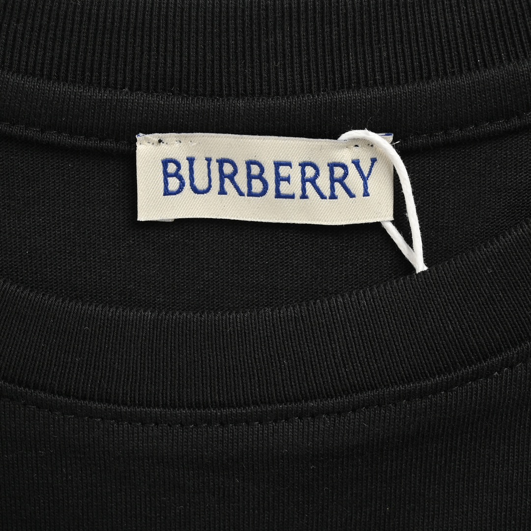 Burberry 24ss check horse short sleeve