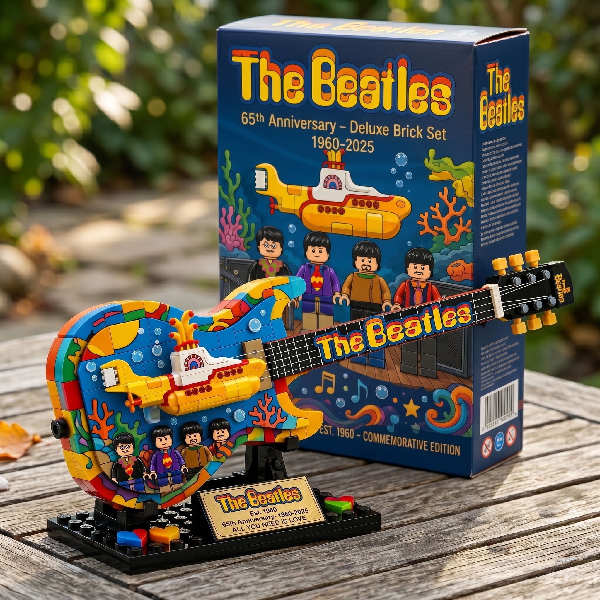The Beatles 65th Anniversary Deluxe Brick Set (1960–2025)