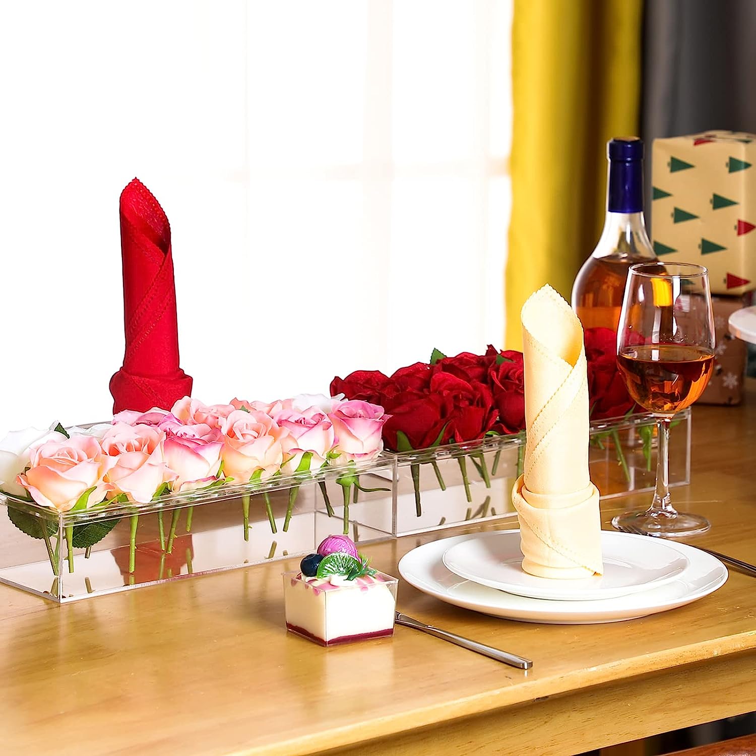 🔥Last Day Promotion-[SAVE 50% OFF]--Clear Acrylic Flower Vase--BUY 2 GET 10% OFF & FREE SHIPPING