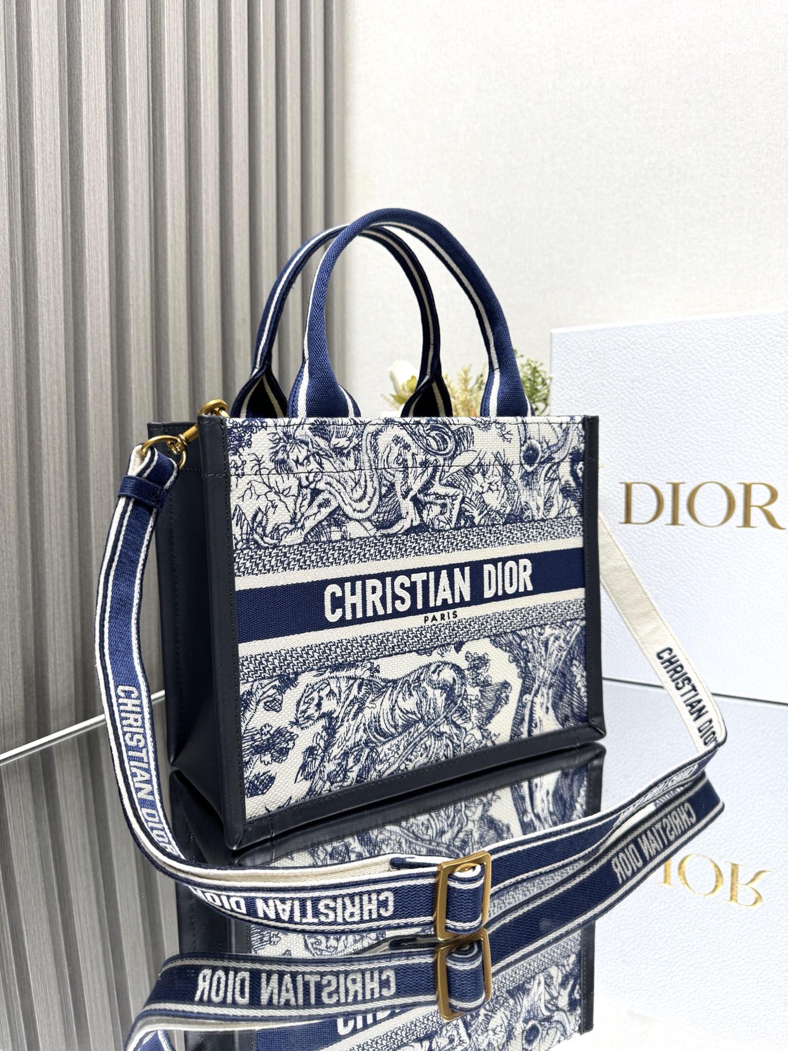 Dior Mini Book tote bag