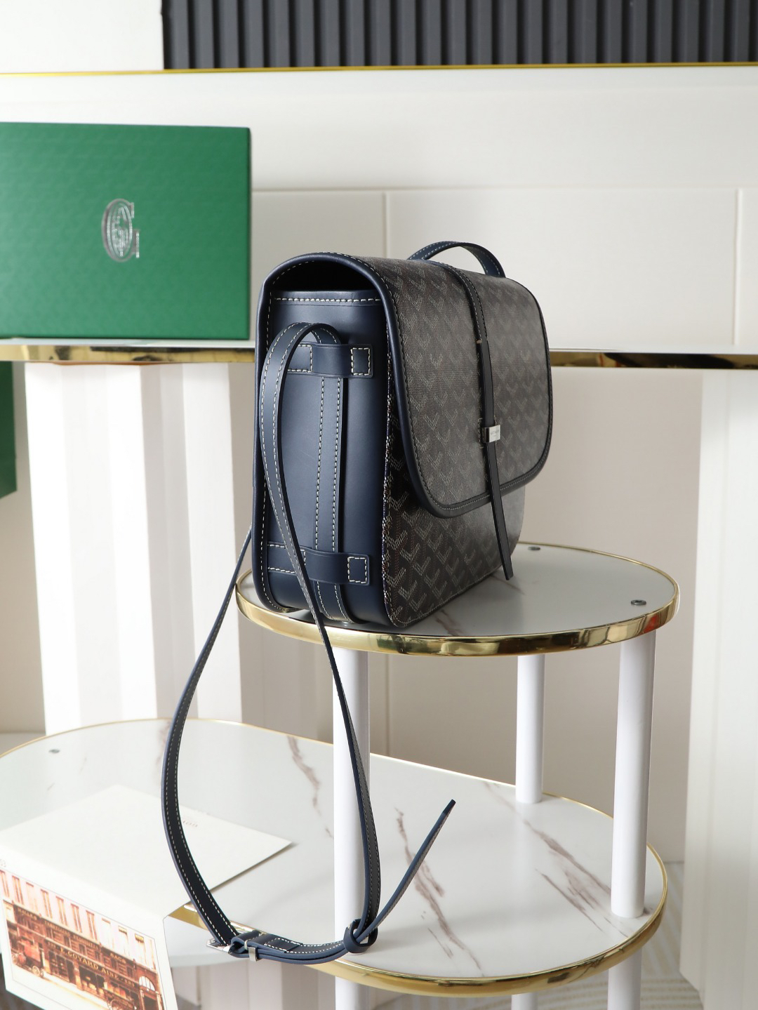 Goyard belvedère shoulder bag 244