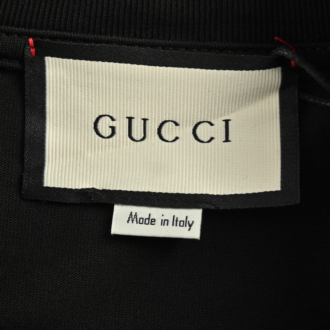 Gucci 24ss kitten print short sleeves