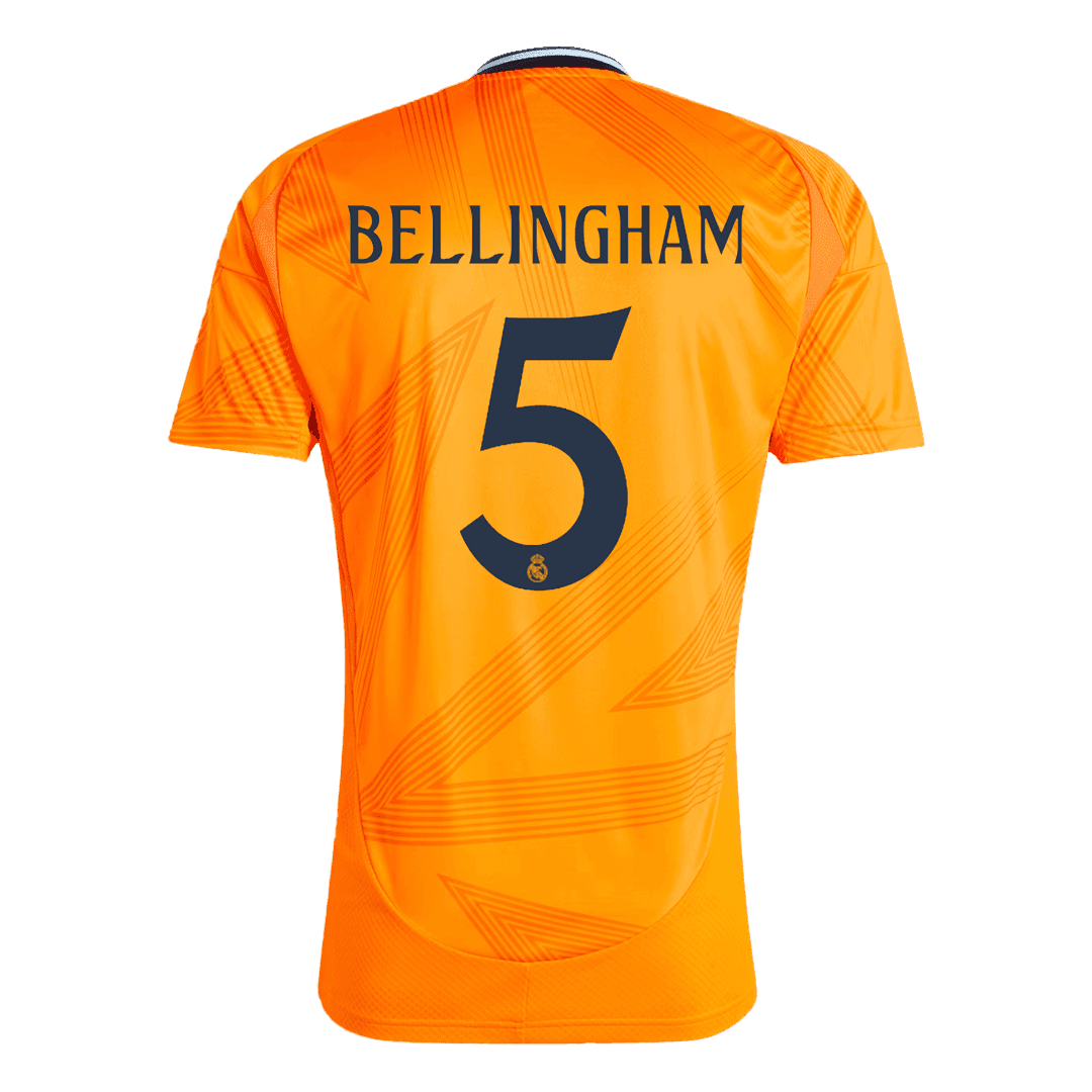 BELLINGHAM #5 Real Madrid Away Football Shirt 2024/25