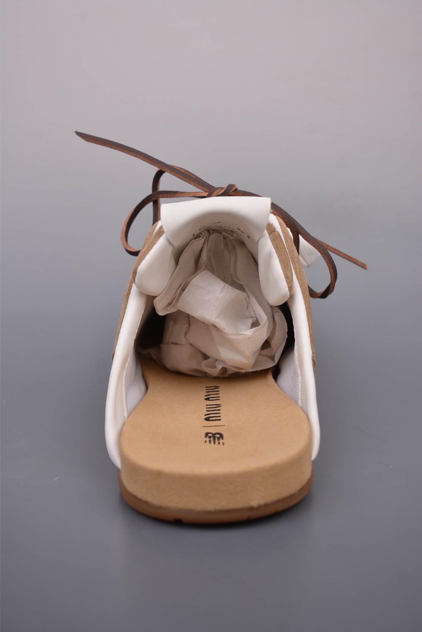 Miu Miu x New Balance 530 SL Faded Suede Mules 
