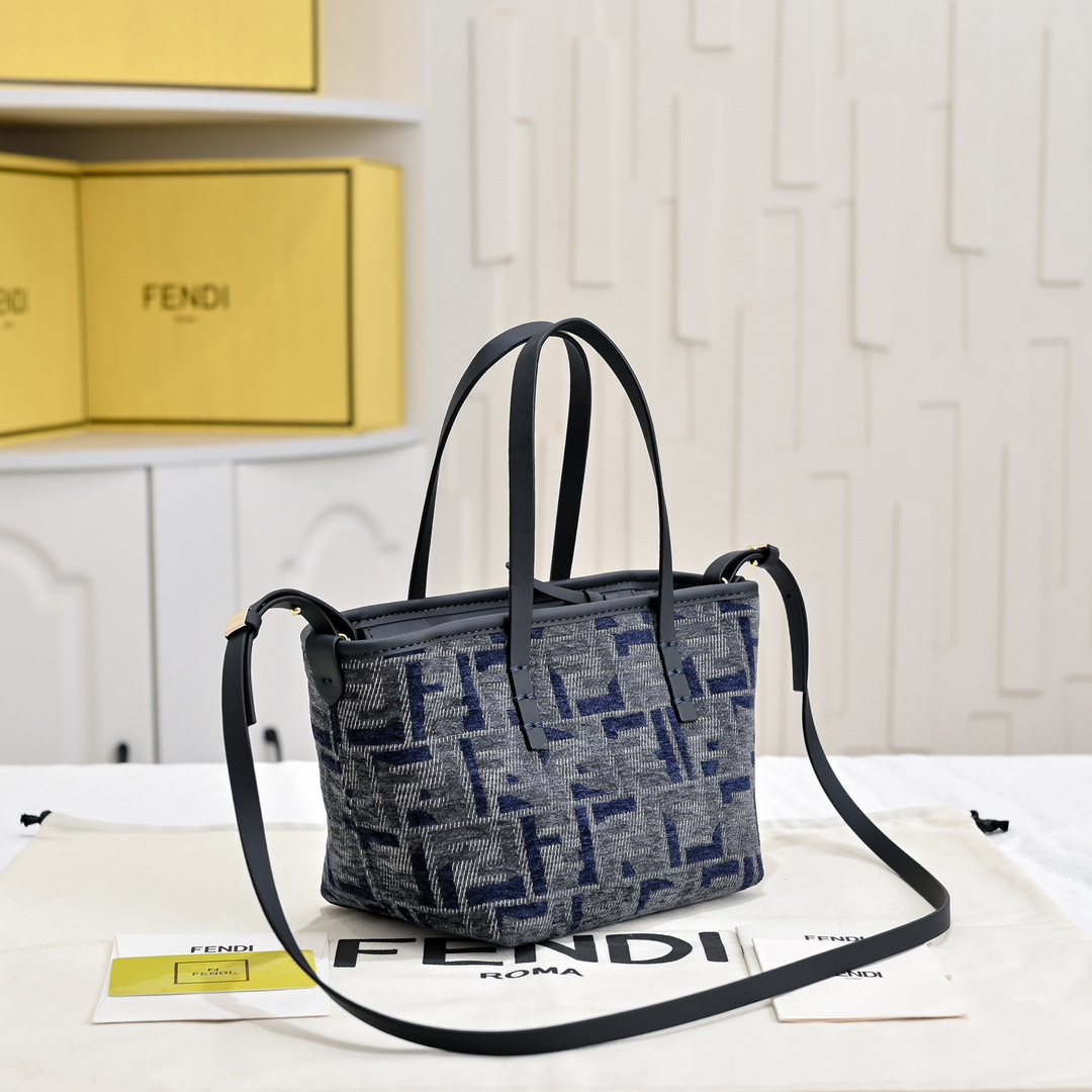 FENDI Monogram Roll Mini Vegetable Basket 3366