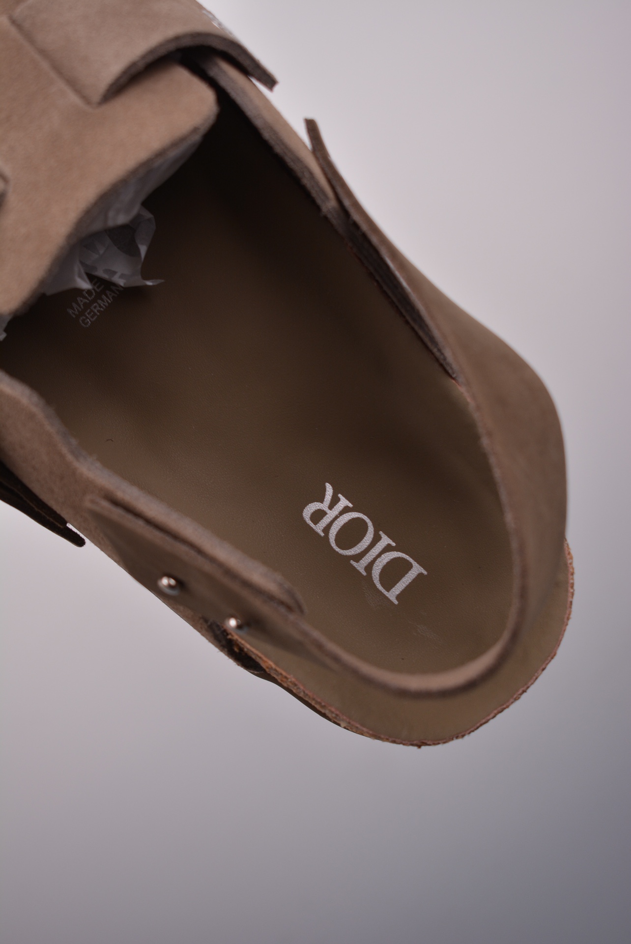 Dior x Birkenstock functional lock design joint model 1144410NCC