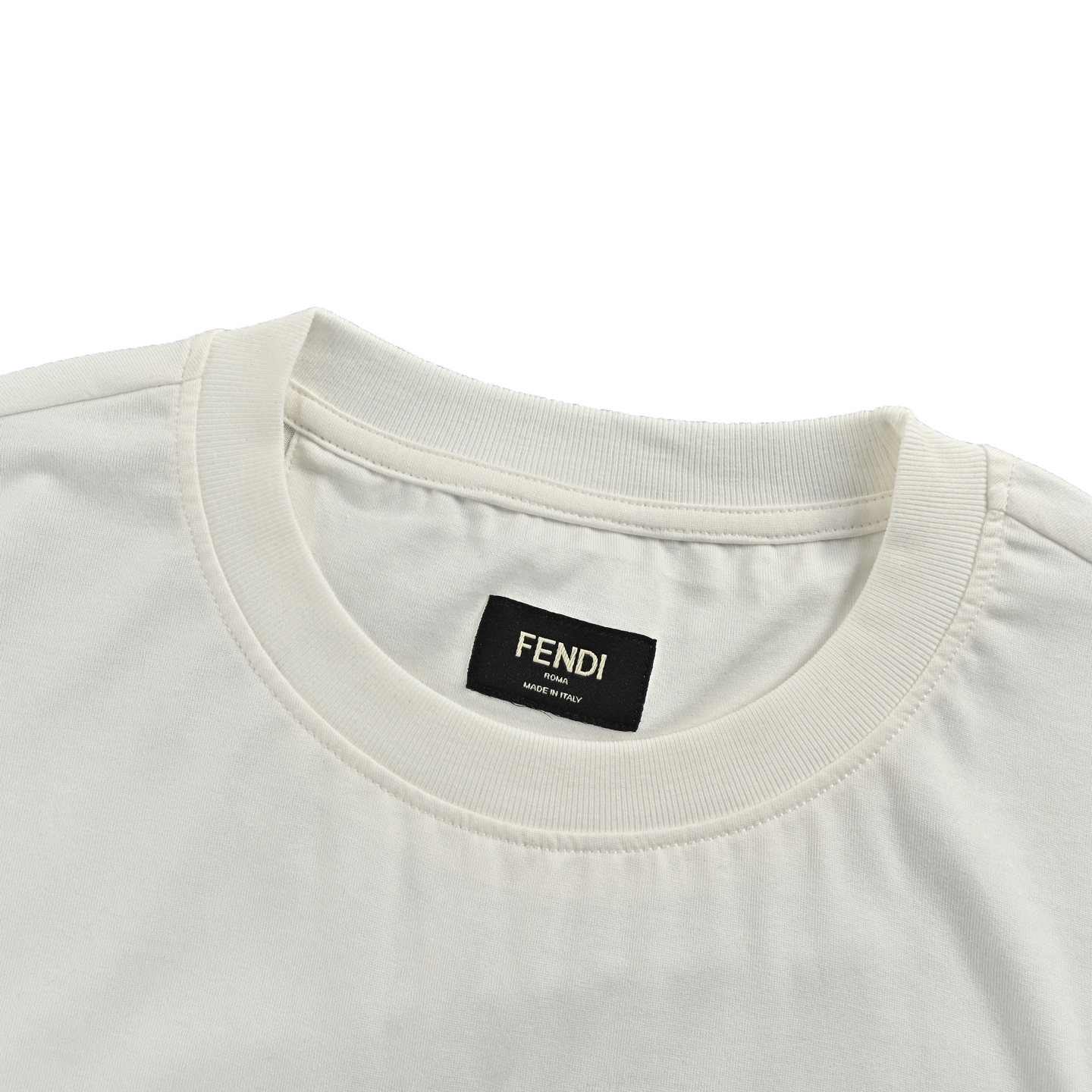 Fendi 25ss French fries embroidered short sleeve