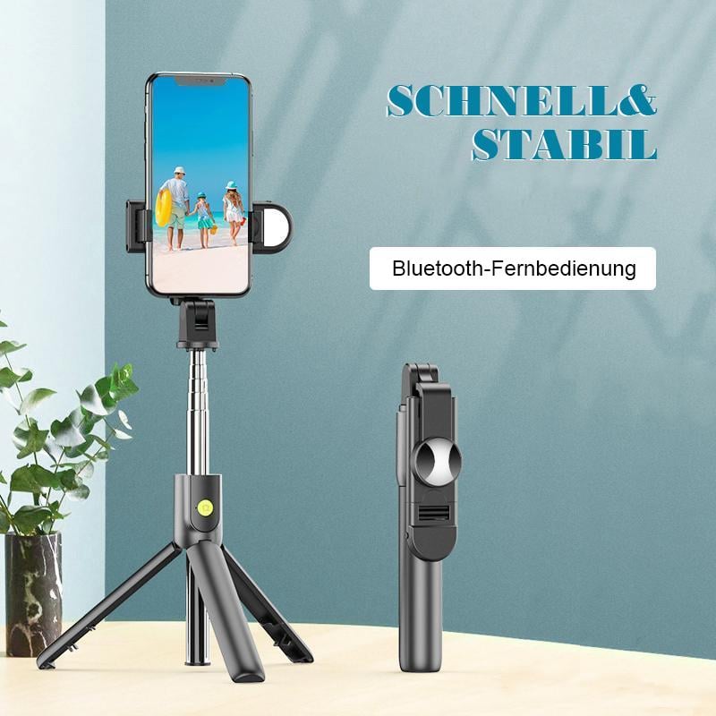 🎁✨Multifunktionaler kabelloser Bluetooth-Selfie-Stick📸