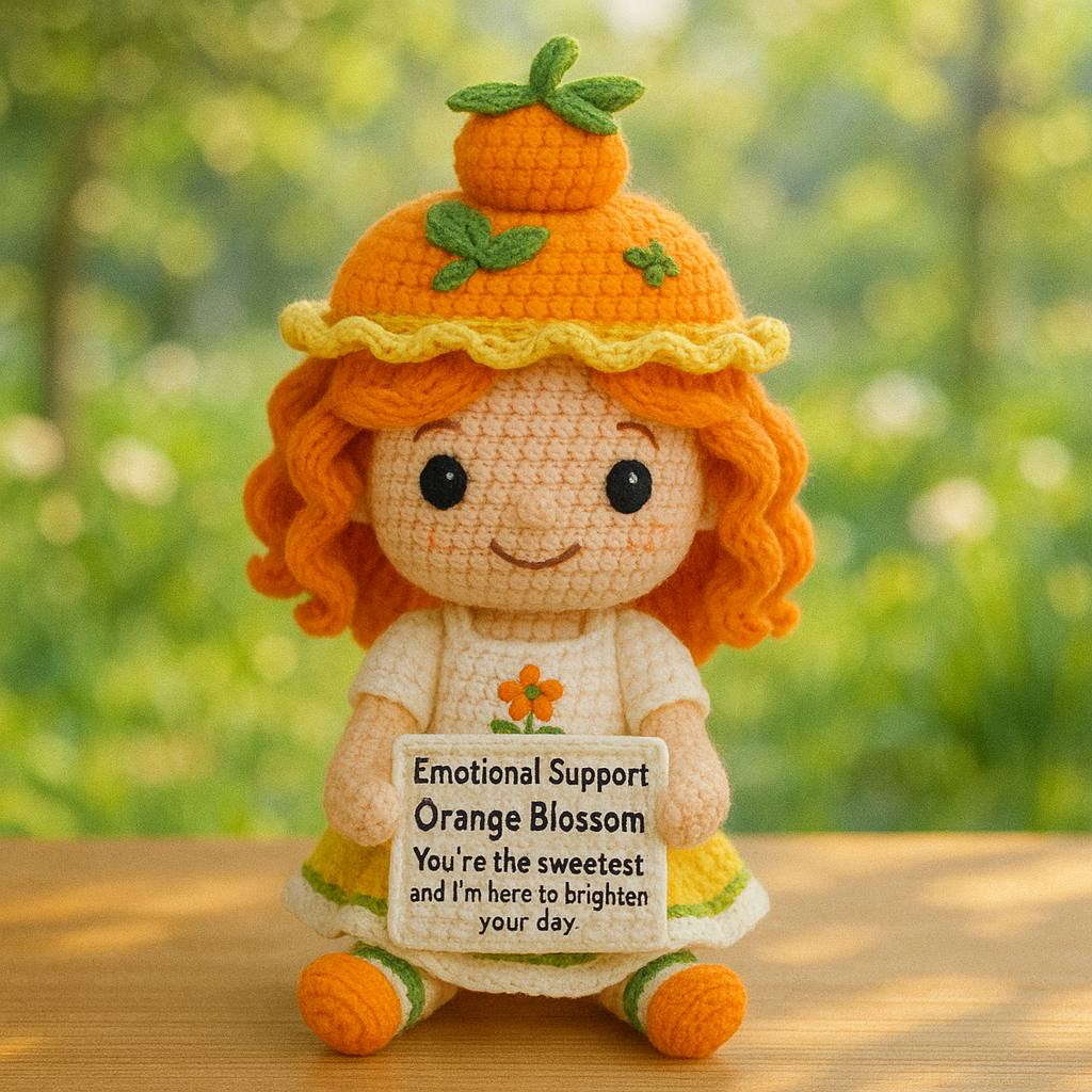🍓Strawberry Shortcake Emotional Support Crochet Doll