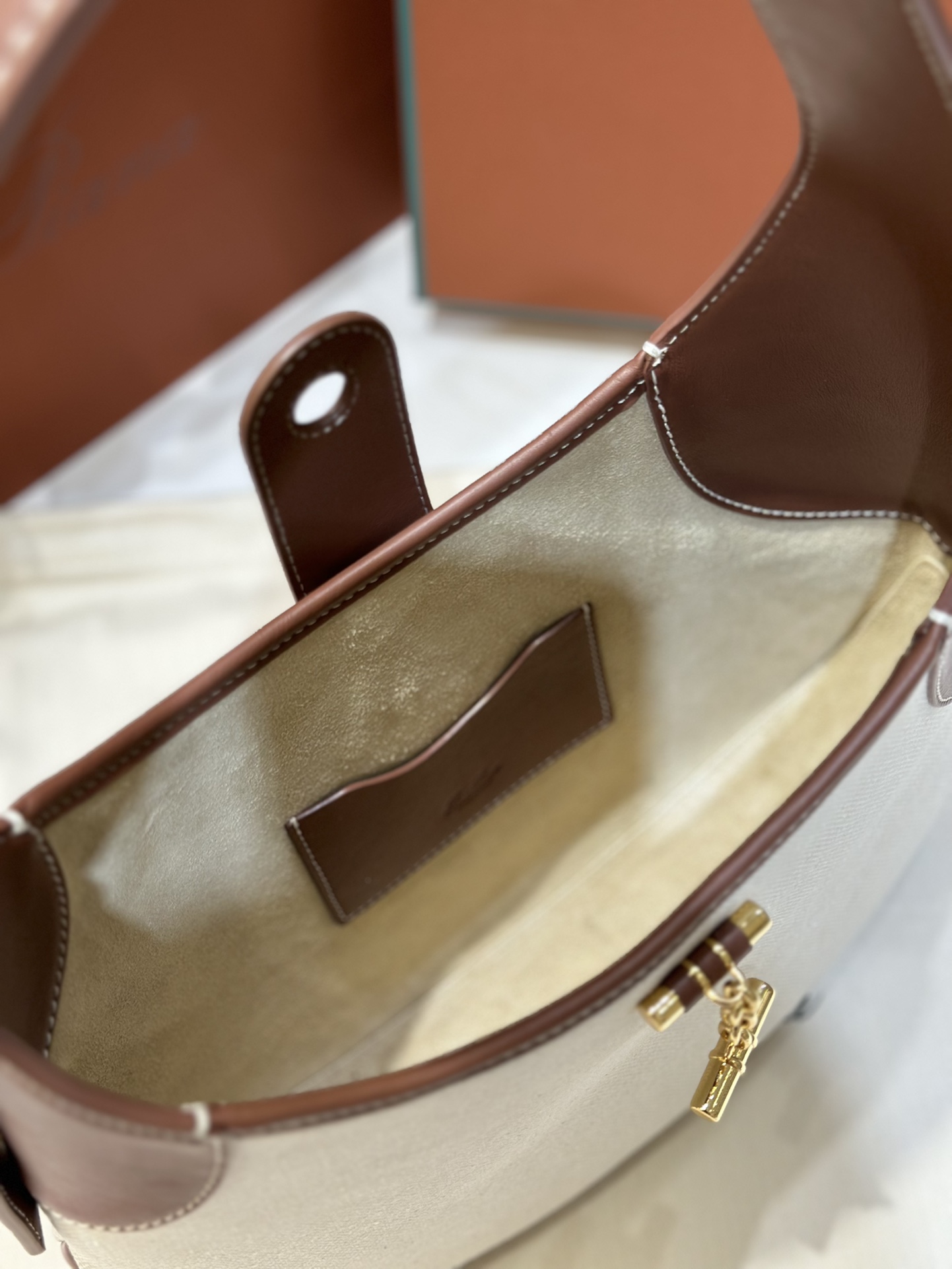 Loro Piana Bobbin Underarm Bag