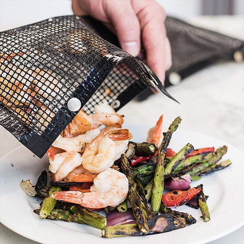 2021 Hot Sale 48% OFF—Reusable Non-Stick BBQ Mesh Grill Bags( 🔥BUY 2 GET 1 FREE NOW)