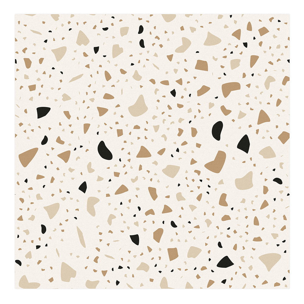 Terrazzo Peel and Stick Vinyl Floor Tile Sticker