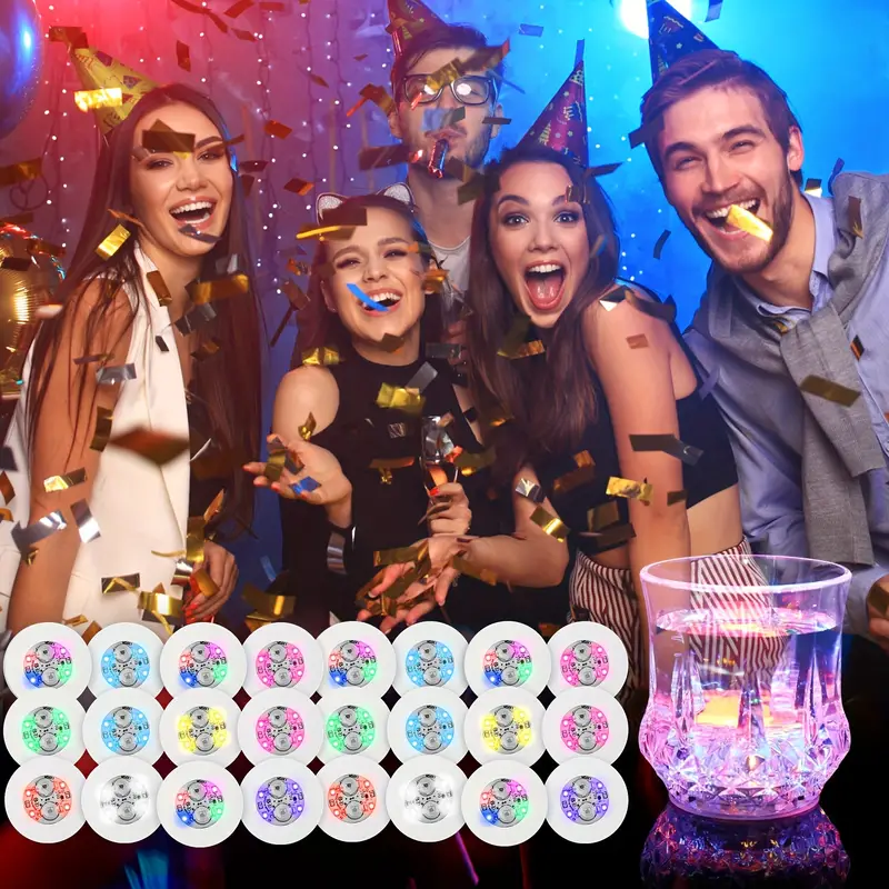 ✨✨LED Luminous Bottle Stickers and Coasters