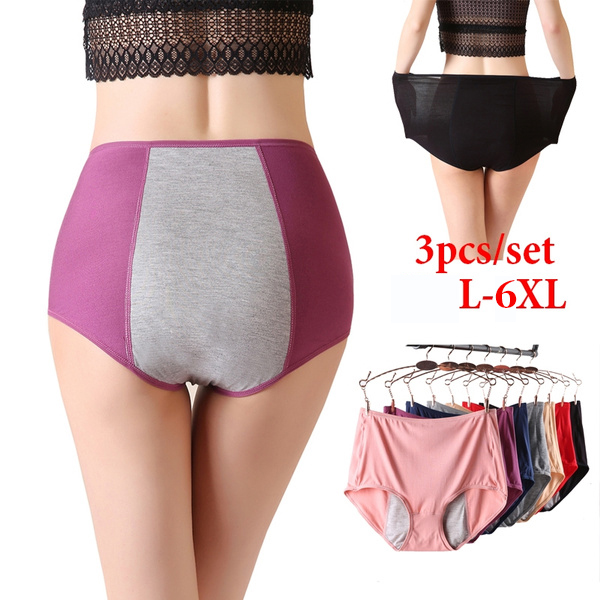 (🔥Summer Hot Sale-50% OFF)3Pcs/Set Menstrual Period Leak Proof Panties-Buy 2 Set Free Shipping
