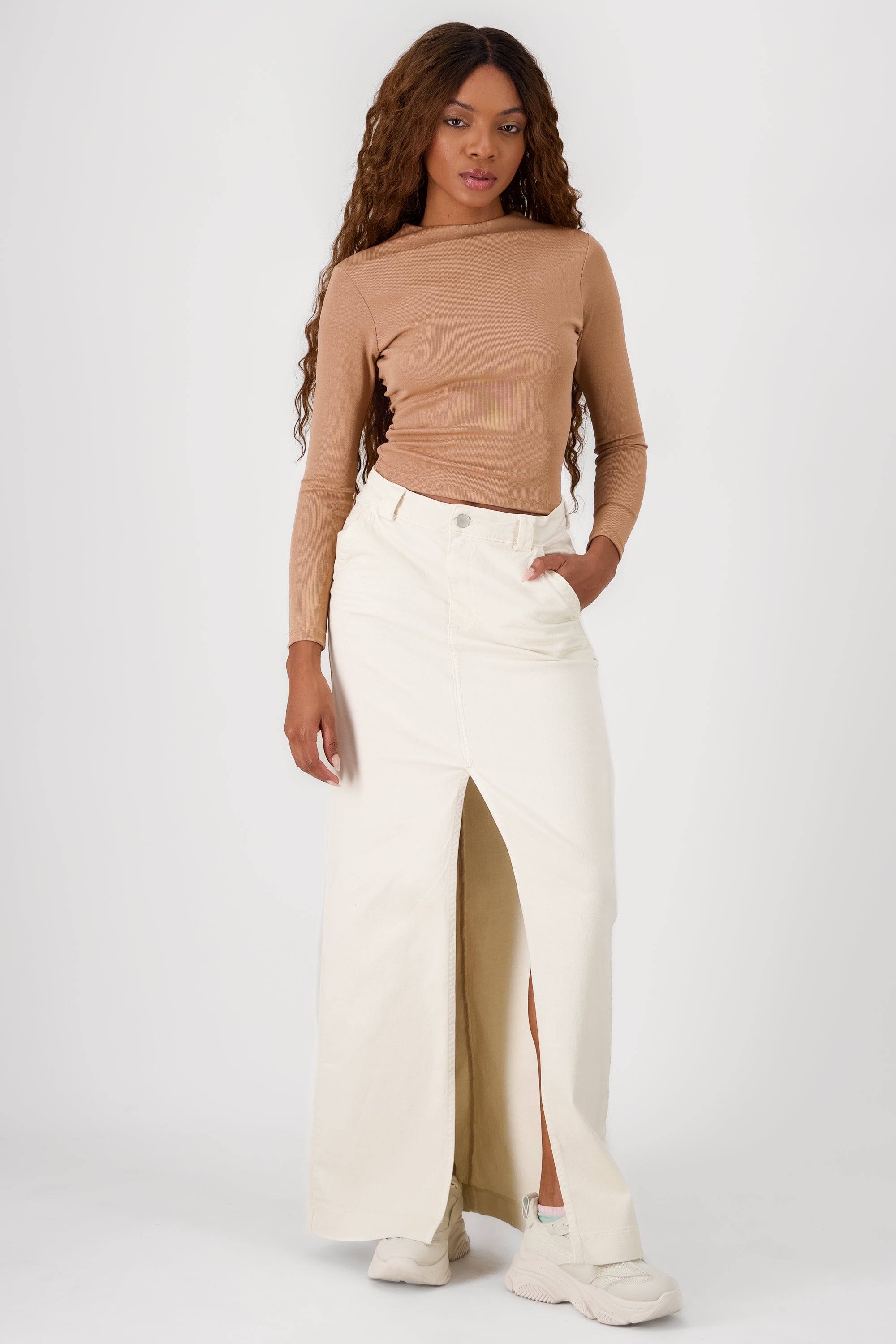 Maxi Denim Skirt