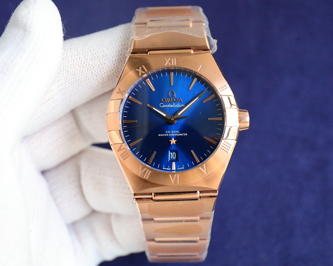 Omega fifth generation constellation series men's watch