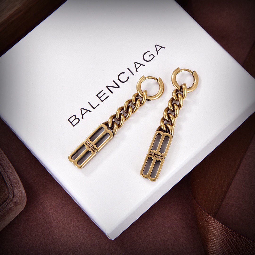 Balenciaga Chain Earrings
