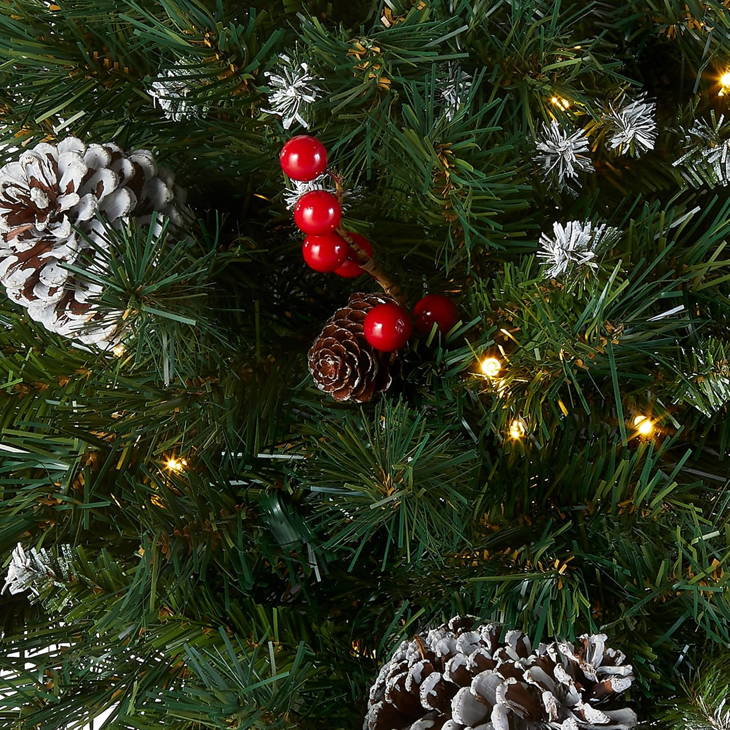 🎄Early Christmas Sale 49% OFF🎄18 Inch Pre-lit Christmas Planter Bushes