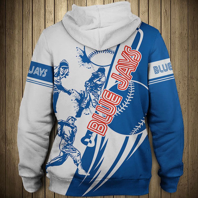 TORONTO BLUE JAYS 3D HOODIES TBJ009