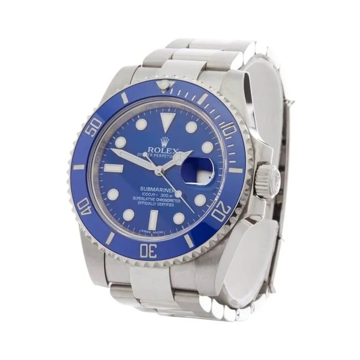 Rolex Submariner Date 116619 “Smurf” Perfect Duplicate Edition