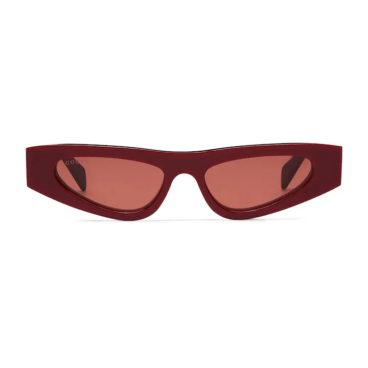 Gucci Fitted Cat-Eye Frame Sunglasses