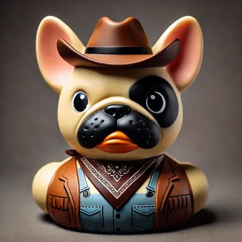 French Bulldog Duck