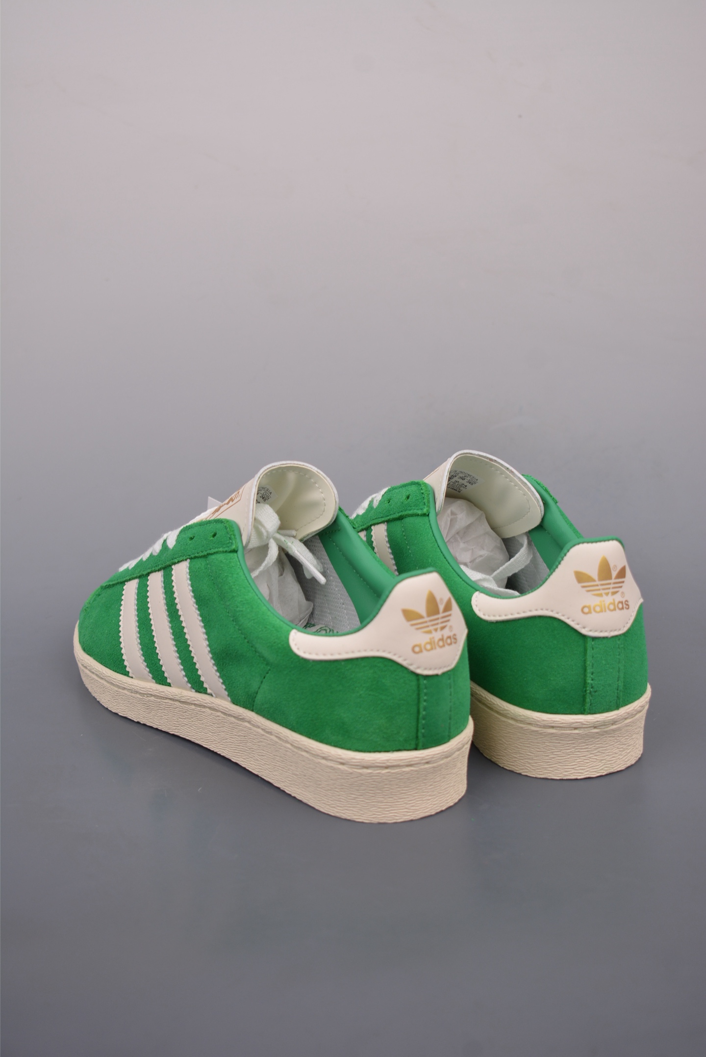Adidas originals JABBAR LOW green beige white gold label JI3431