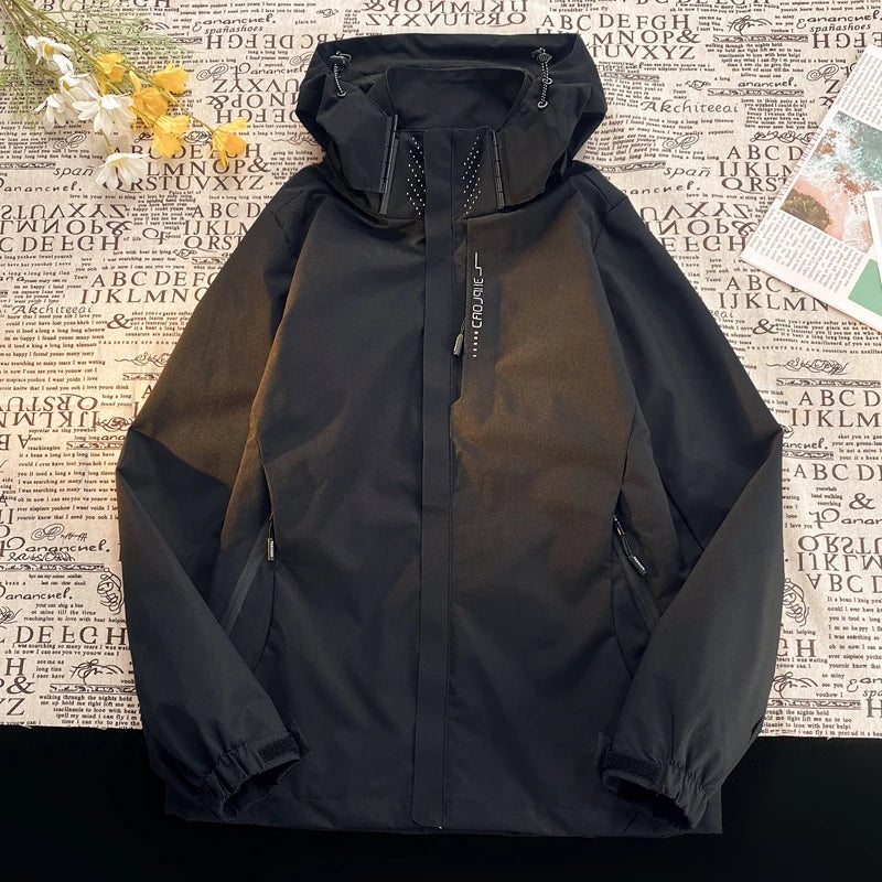 Men's wind and moisture proof men's jacket