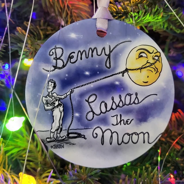 Lasso The Moon Ornament