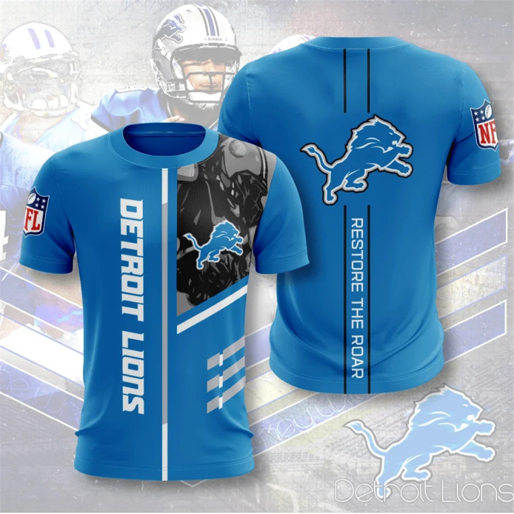 DETROIT LIONS 3D HOODIE  DDLL010