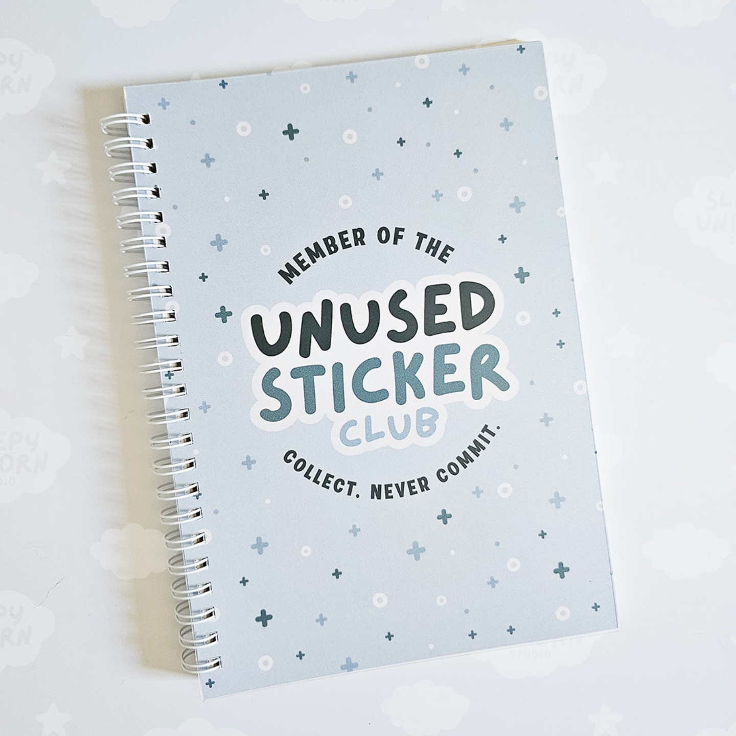Unused Sticker Club Reusable Sticker Book for Sticker Collector