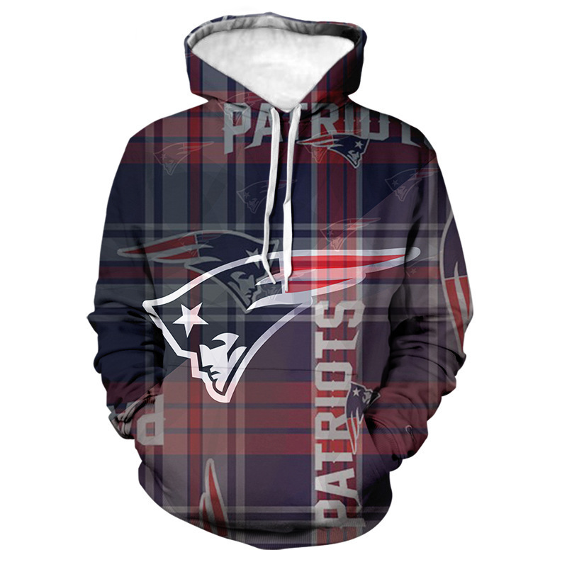 NEW ENGLAND PATRIOTS 3D HOODIE 2210
