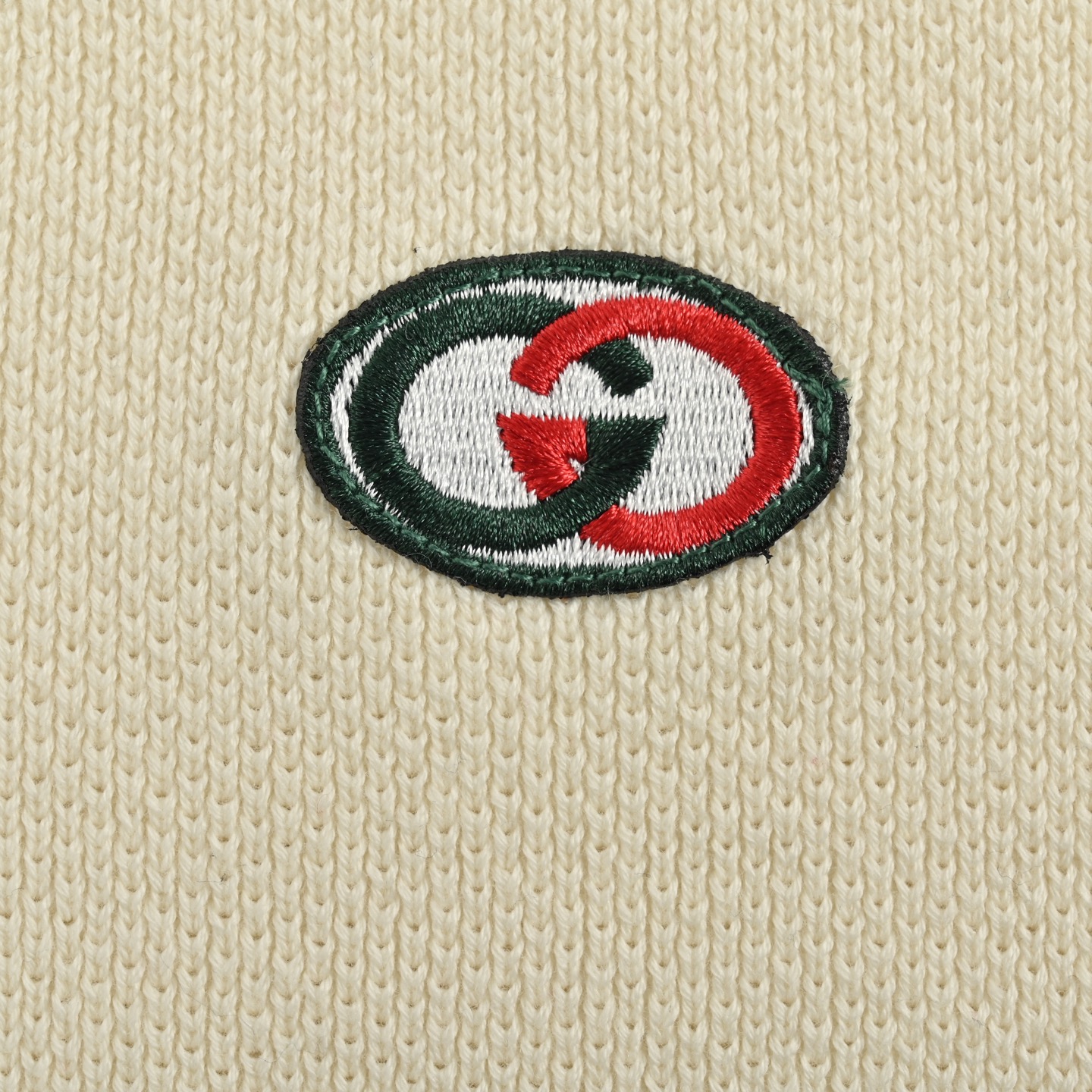 Gucci Double G embroidered polo knit short sleeves