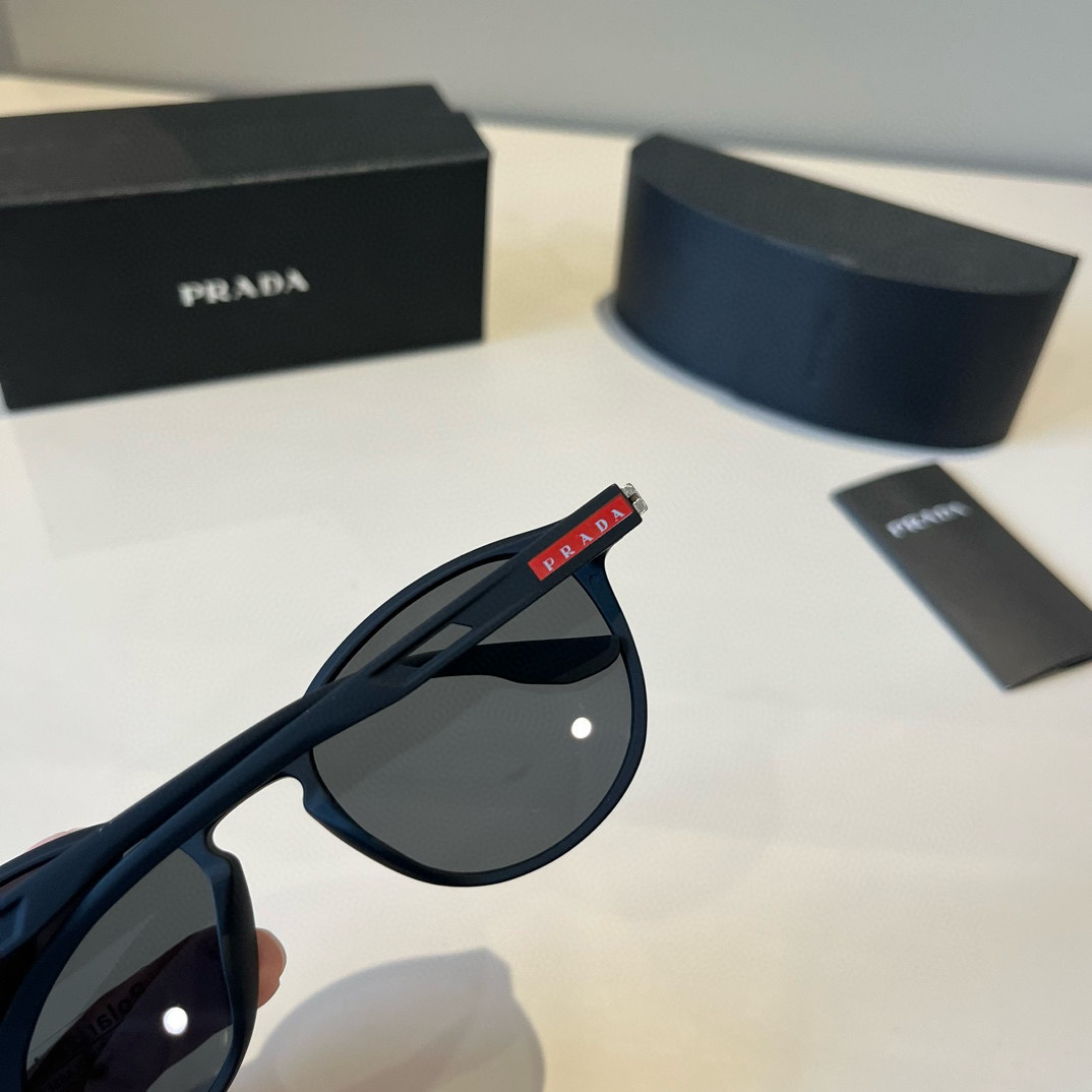 Prada round frame sunglasses