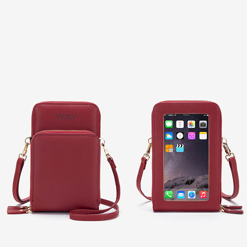 (Last Day Flash Sale-50% OFF)Multi-Compartment Phone Purse With Clear Window-Buy 2 FREE SHIPPING