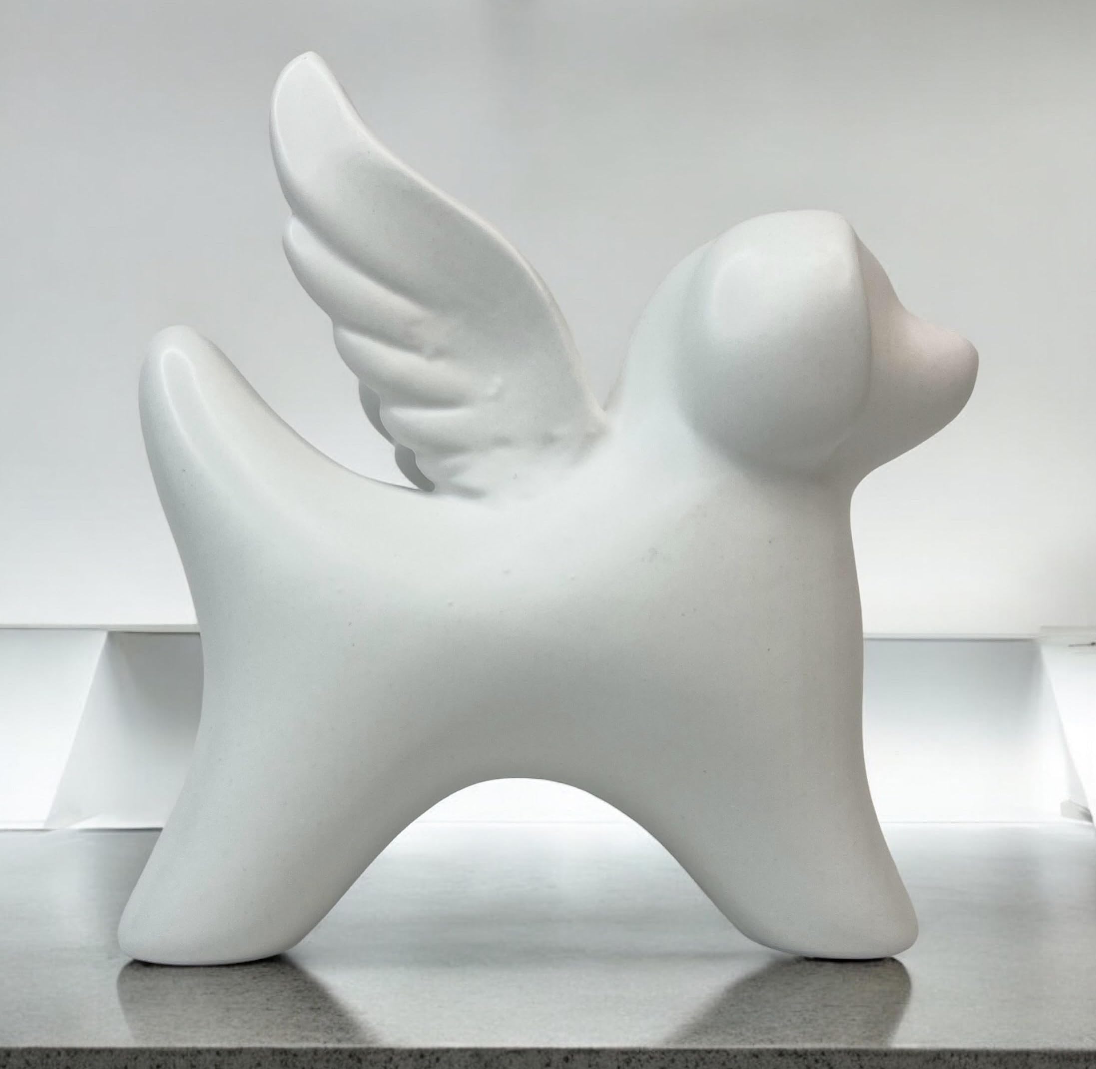 Resin Angel Pet Figurine – A Heartfelt Memorial Keepsake 🐾✨