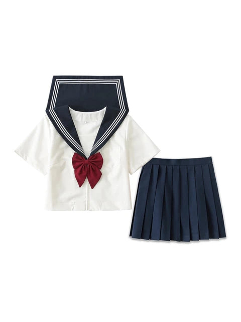 Sailor-Style School Uniform