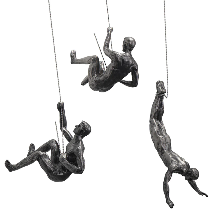 🪂Climbing Man Wall Sculpture🏃‍♀️🏃‍♀️