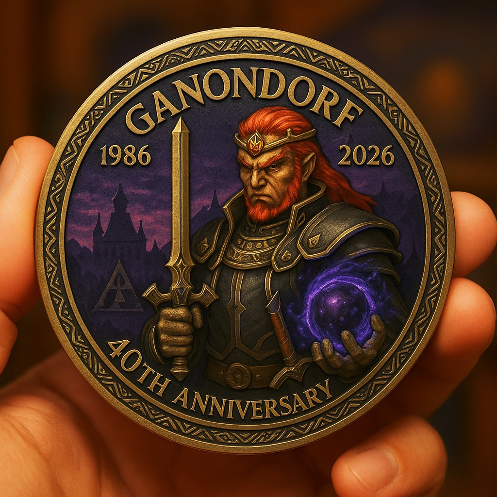 The Legend of Zelda · 40th Anniversary Commemorative Coin Set