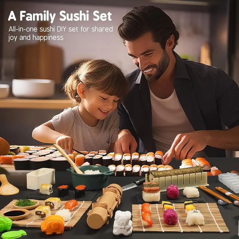 🔥Last Day Sale 50% OFF🔥Amazing Kitchem Finds- 15/24 in 1 Sushi Kit