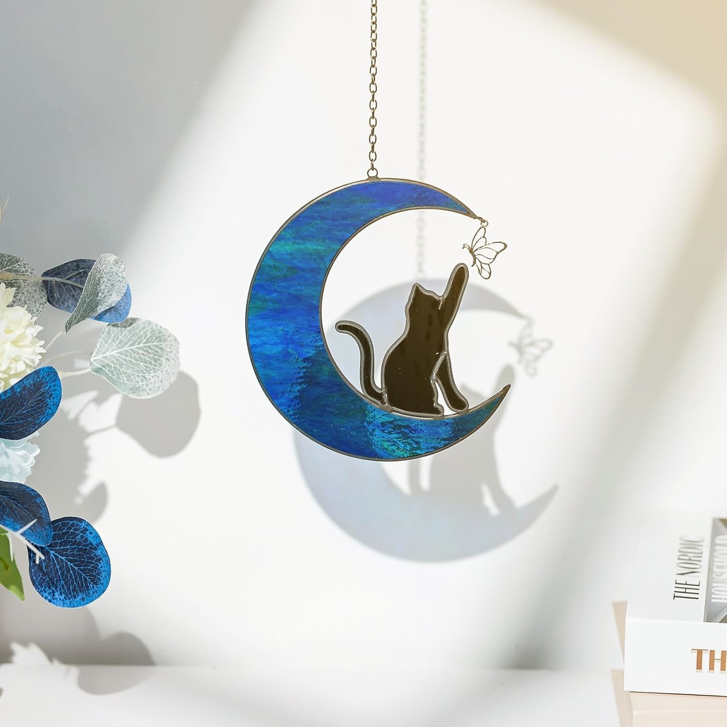 🔥HOT SALE 50% OFF🔥Cat Stained Glass Window Hanging-Stained Glass Suncatchers
