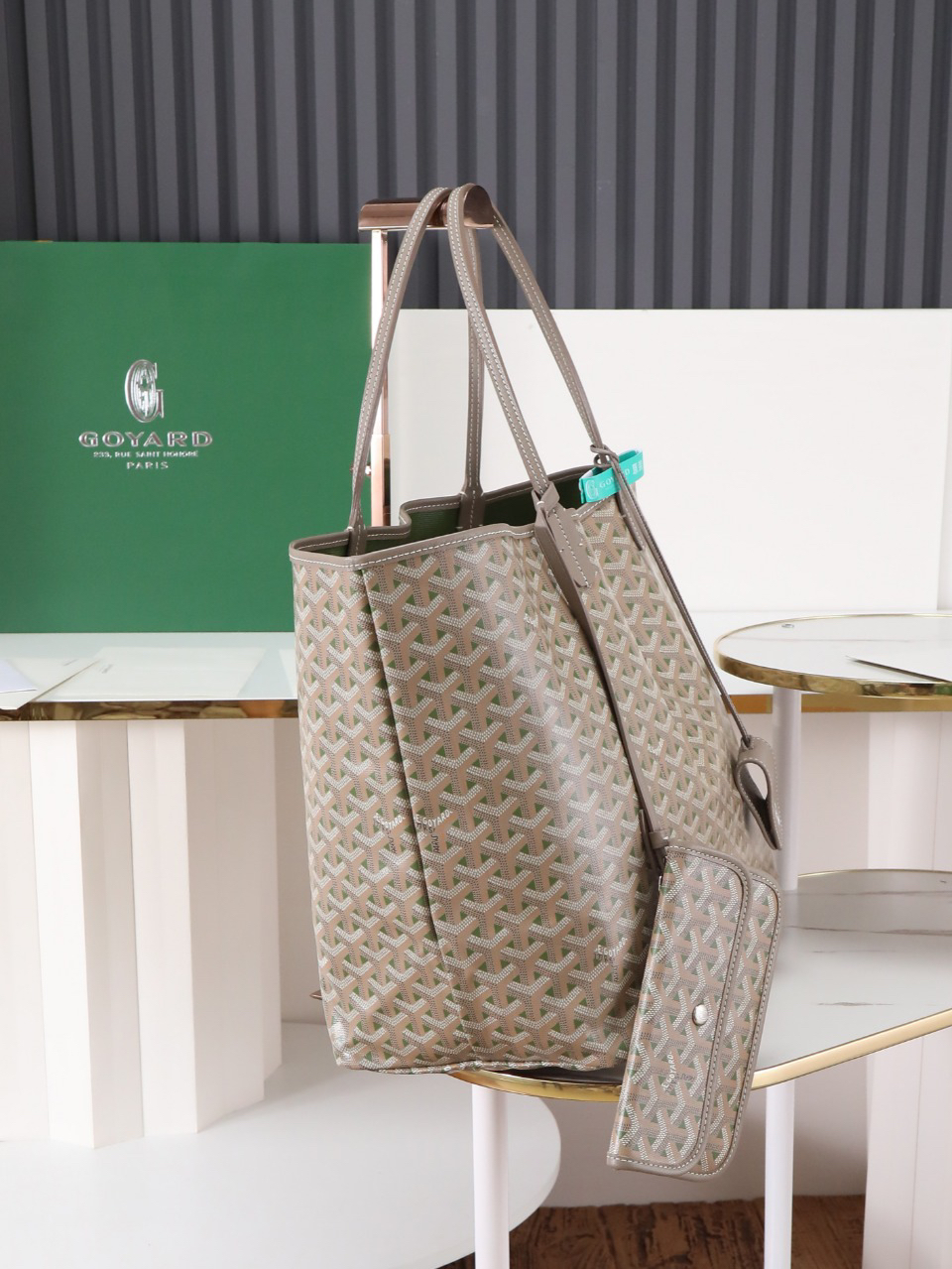 Goyard saint louis large shopping bag 020146