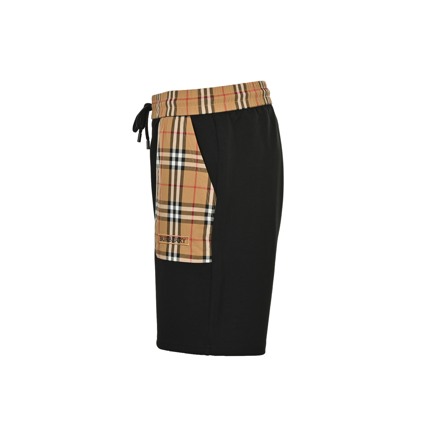 Burberry 25ss check pocket patchwork logo shorts