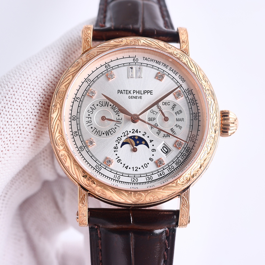 Patek Philippe Calatrava Engraved Watch
