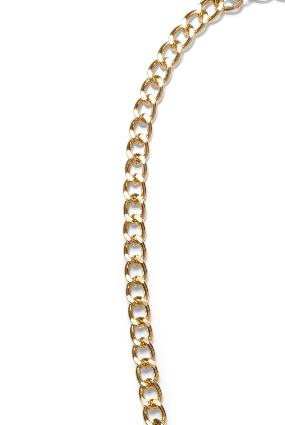 Maxi Collar Gold & White