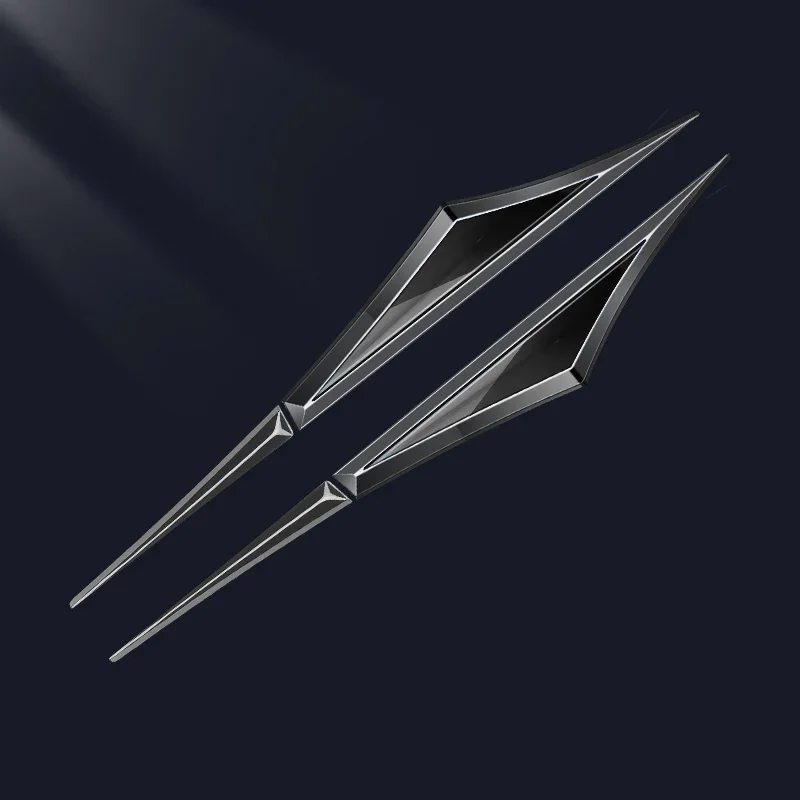 Universal 3D Blade Fender Side Marker Body Fender Decoration (2PCS)